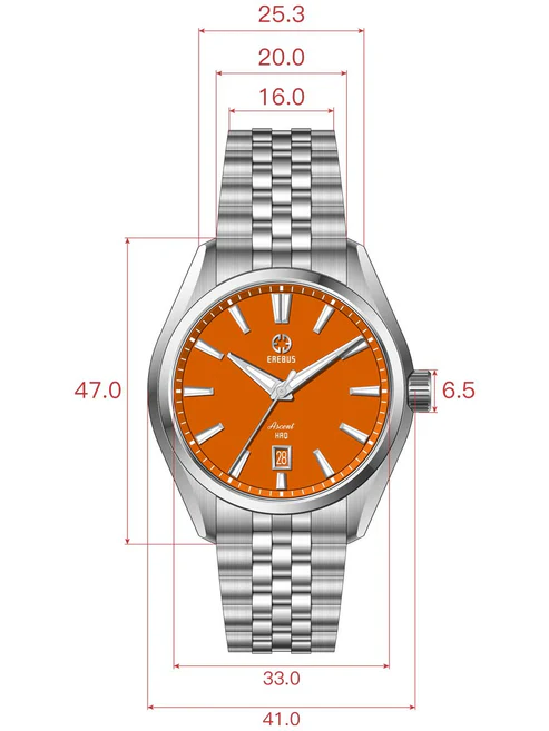ASCENT HAQ 41 Orange Enamel