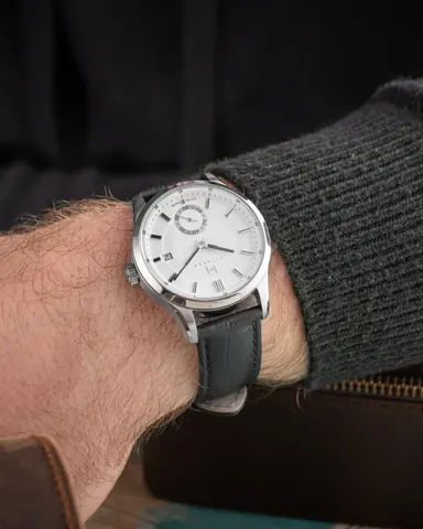 Fathers Aeterna - Swiss Made Small Seconds Automatic Watch - White 38mm
