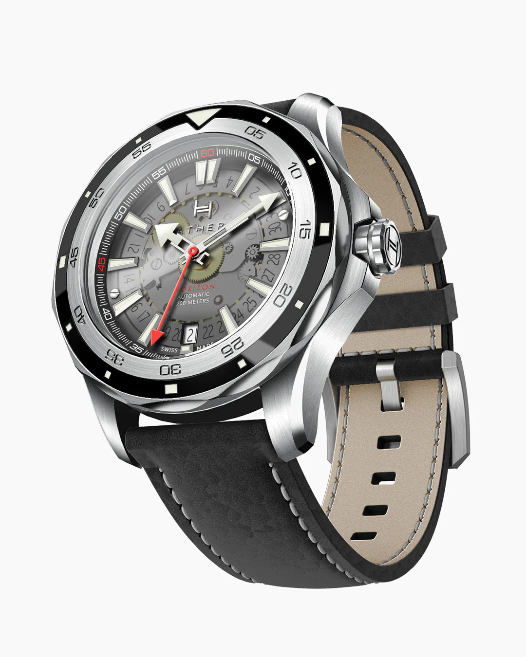 Fathers Evolution Eclipse  Orologio Diver Automatico Swiss Made  Nero 40 mm thumbnail 2