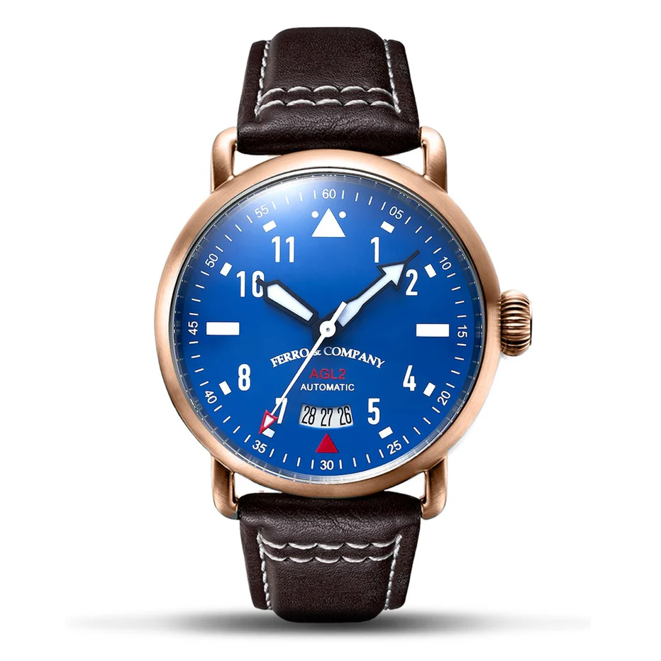 AGL 2 Automatic Blue / Rose Gold thumbnail 2