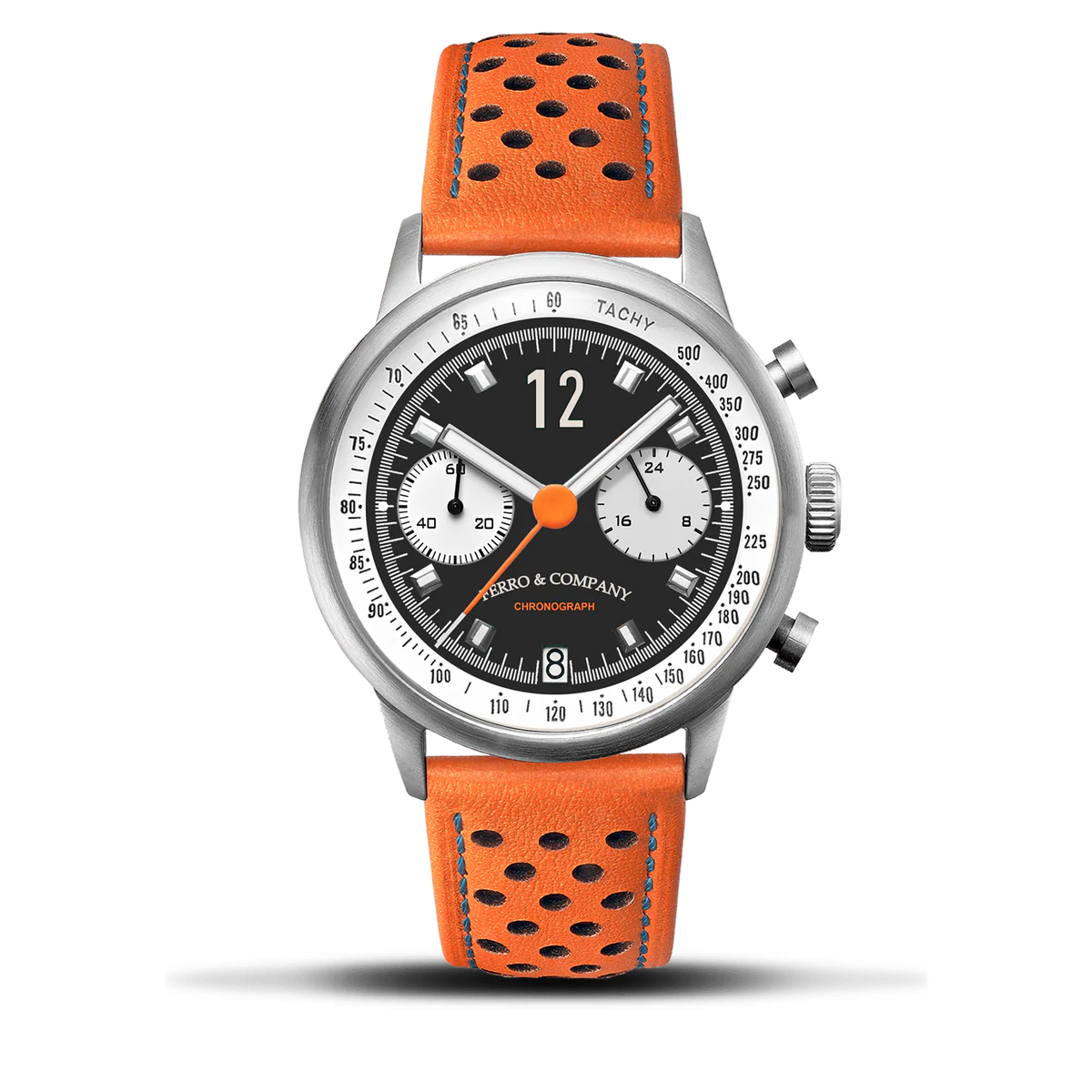 Race Master Chronograph BLACK / ORANGE STR