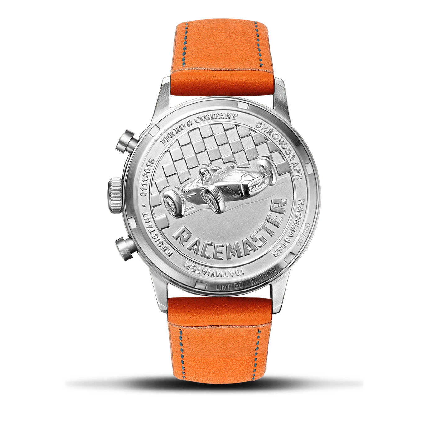 Race Master Chronograph GREEN / ORANGE STR
