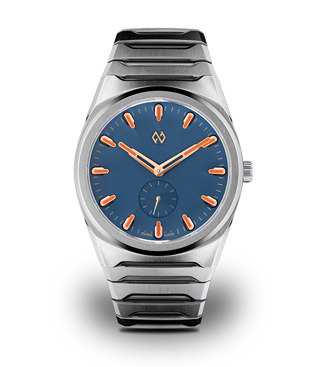 Automatic Manufacture Chronometer Denso Blue 40 mm thumbnail 2