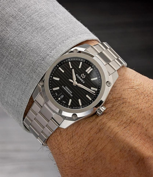 Automatic Chronometer Black 39 mm thumbnail 2