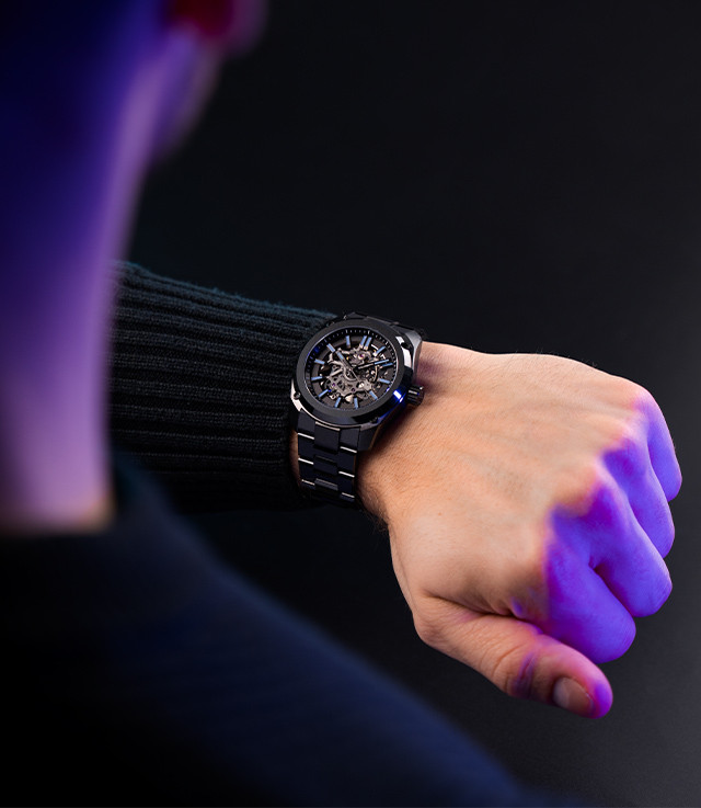 Skeleton COSC "Stradale Blue" 41 mm thumbnail 3