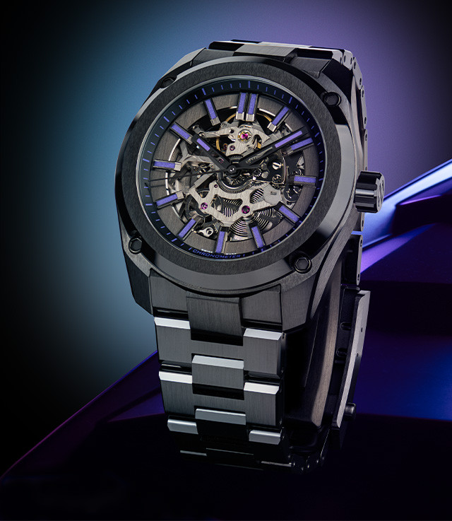 Skeleton COSC "Stradale Viola" 41 mm thumbnail 2