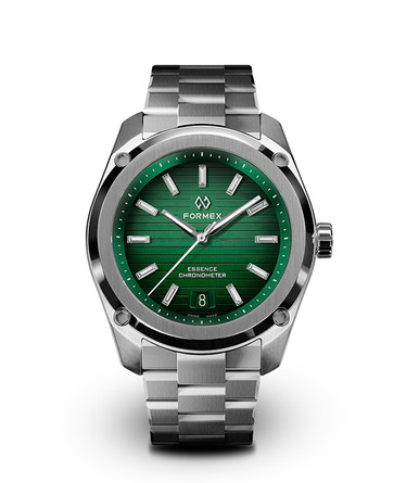 Baguette Diamond Automatic Chronometer Green 39 mm thumbnail 2