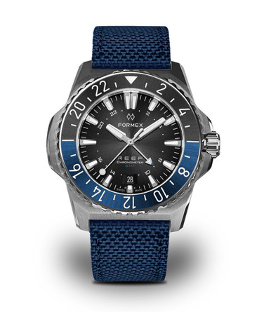 AUTOMATIC GMT COSC 300M BLACK/BLUE 42 MM thumbnail 4