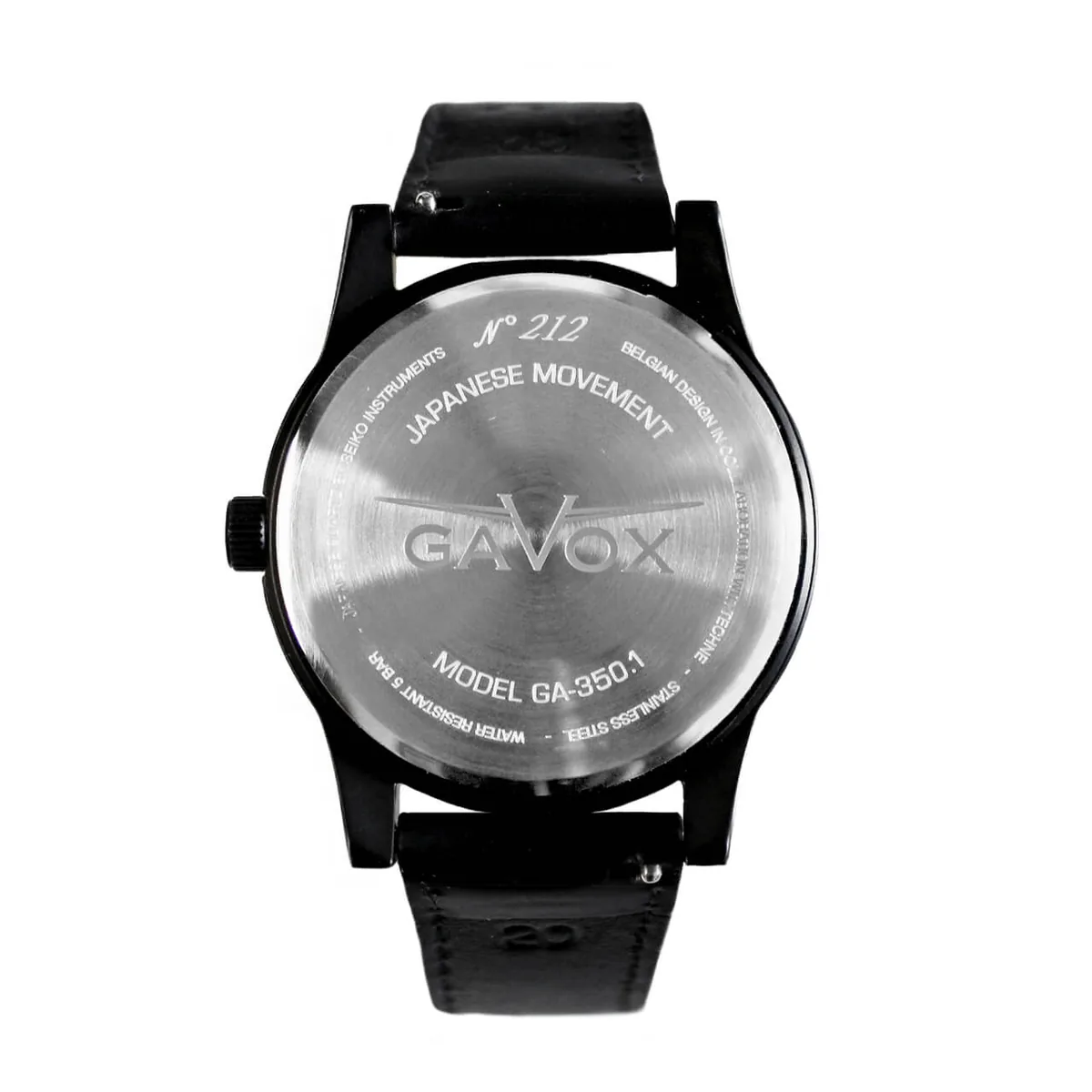 Gavox Avidiver ll GMT black selected view