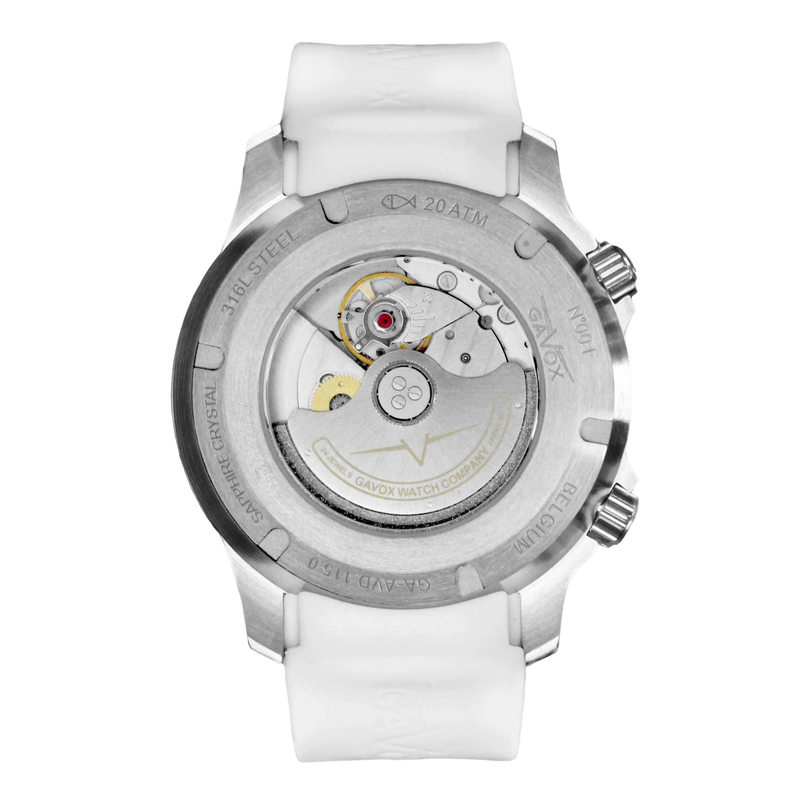 Gavox AviDiver (Winter White) (white strap) thumbnail 3