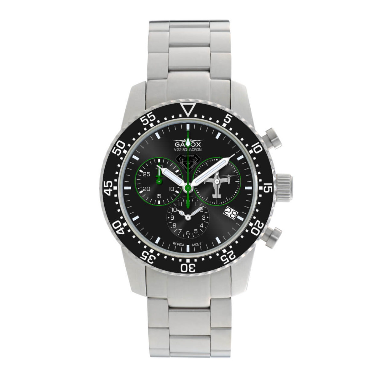 Gavox Cityliner black dial  Stainless Steel Version (36mm) thumbnail 2