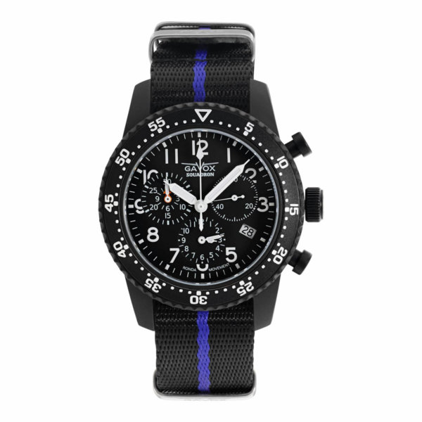 Gavox Squadron (Thin Blue Line Black PVD) thumbnail 2