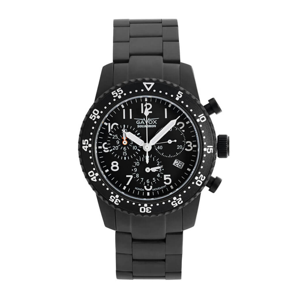 Gavox Squadron (Thin Blue Line Black PVD)