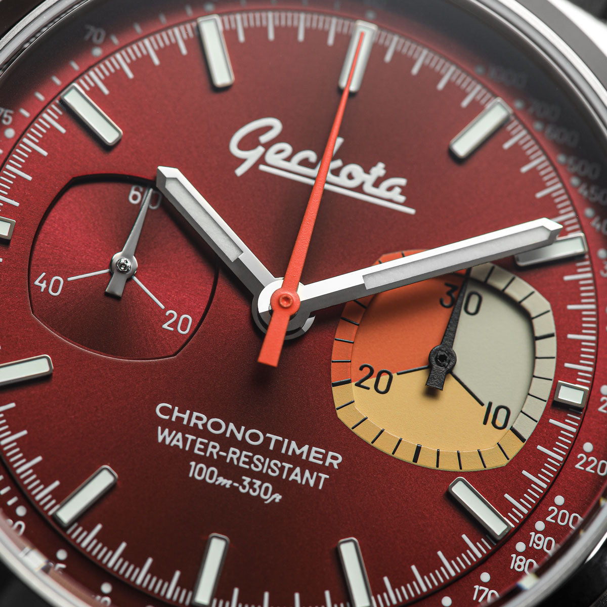 Chronotimer Sports Edition Maroon Red thumbnail 4