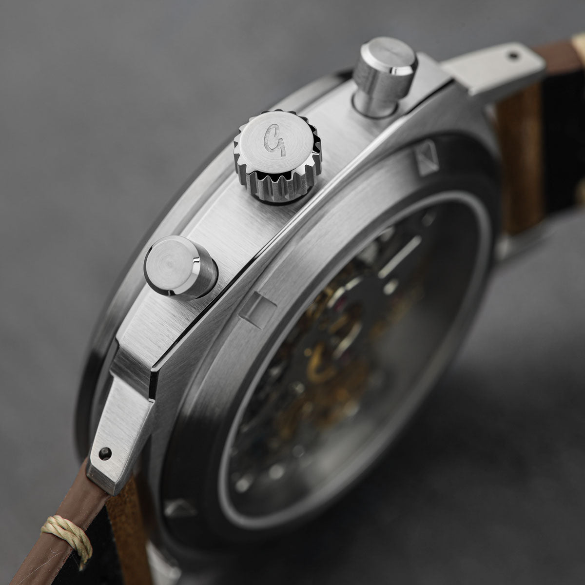 Classic Chronotimer Watch Tuscan Brown thumbnail 4