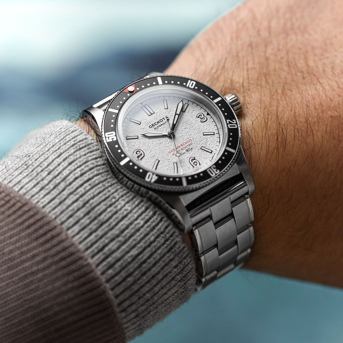 Ocean-Scout Dive Watch Ice White thumbnail 2
