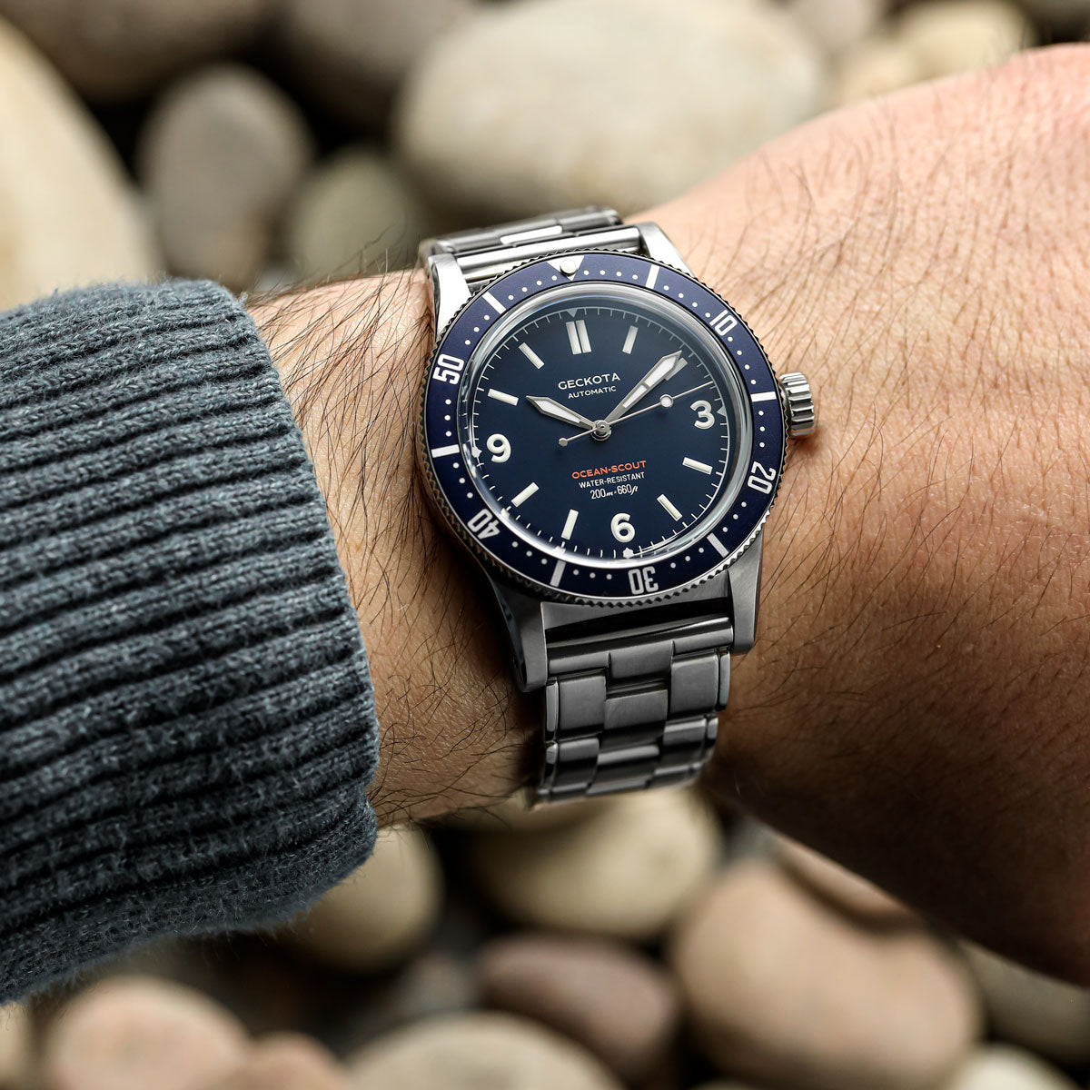 Ocean-Scout Dive Watch Royal Blue thumbnail 2
