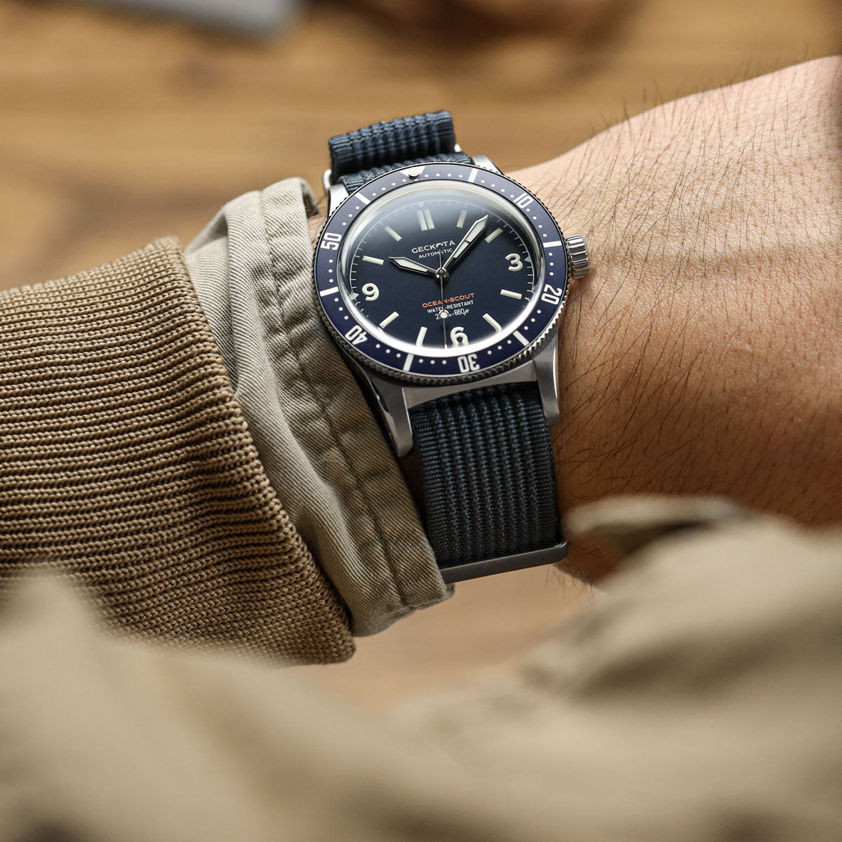 Ocean-Scout Dive Watch Royal Blue thumbnail 4