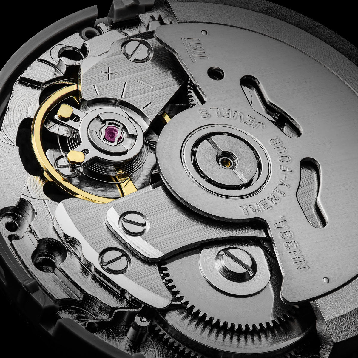 Pioneer Automatic Watch Brushed Red Dial thumbnail 3