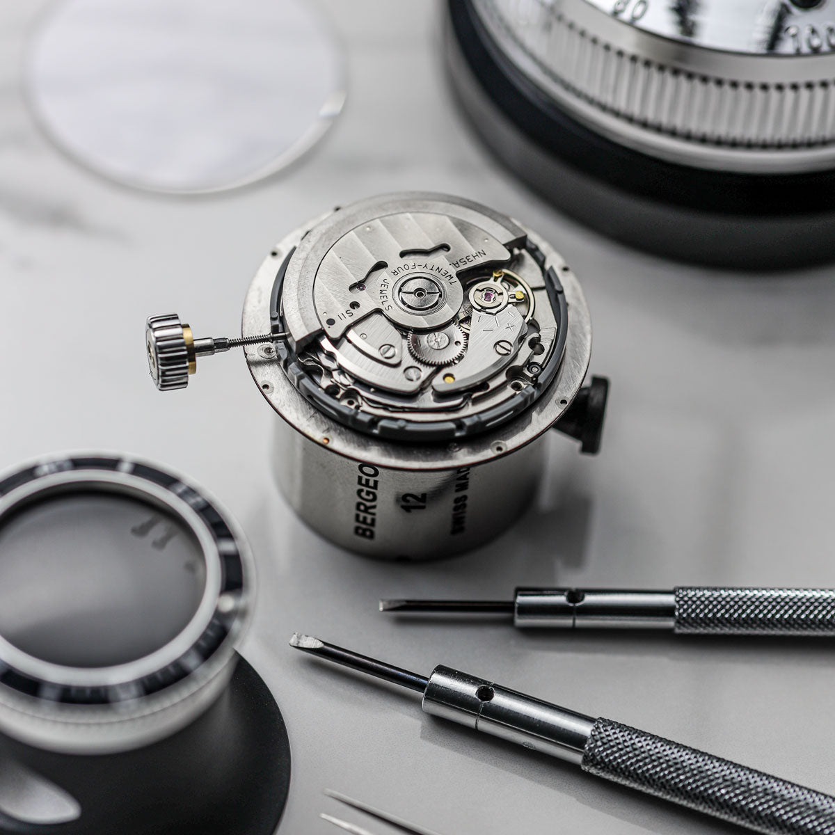 Pioneer Automatic Watch Brushed Red Dial thumbnail 4