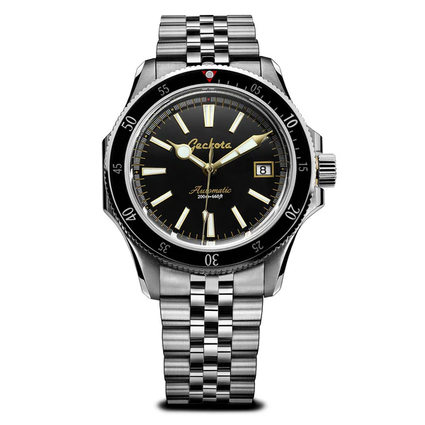 Sea-Hunter Dive Watch With Black Bezel thumbnail 2