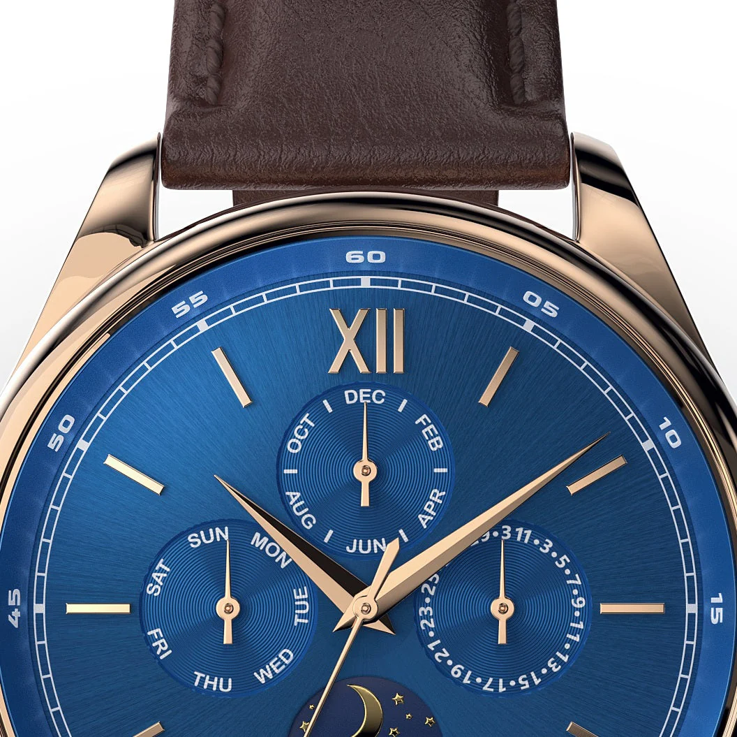 CRESCENT - Classic Blue Gold thumbnail 2