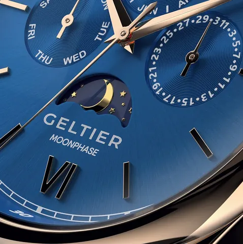 CRESCENT - Classic Blue Gold