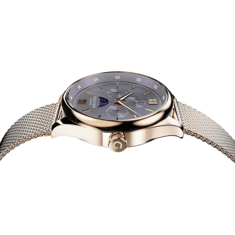 CRESCENT - Cool Gray Gold Steel
