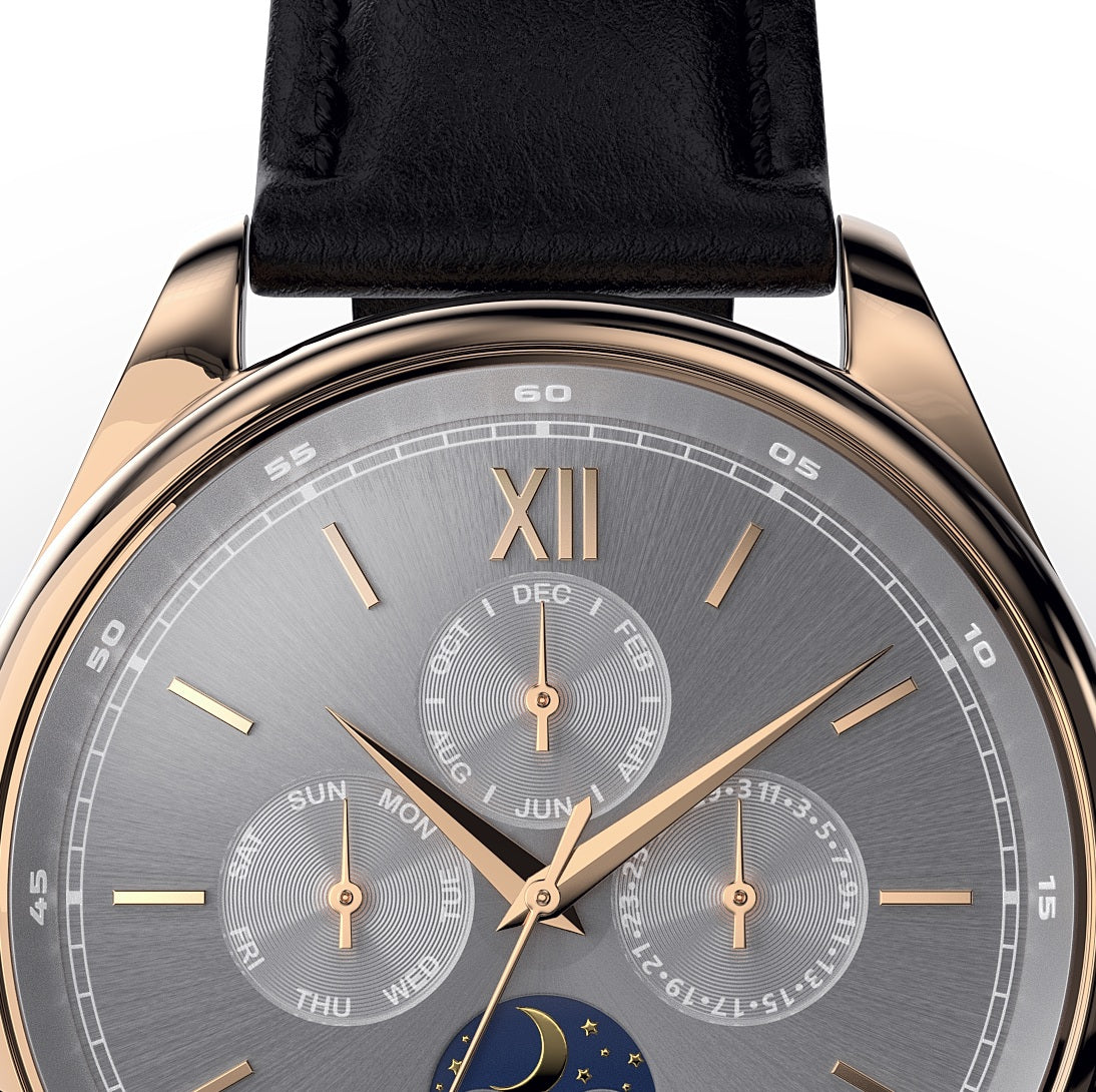 CRESCENT - Cool Gray Gold thumbnail 2