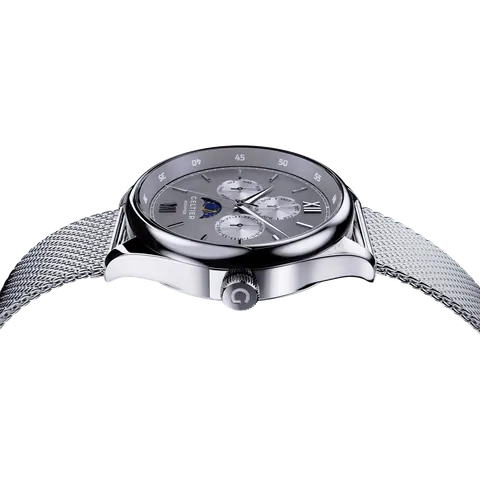 CRESCENT - Cool Gray Silver Steel
