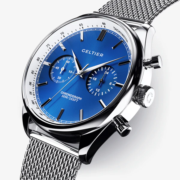 STRIDER - Royal Blue Silver Steel thumbnail 2