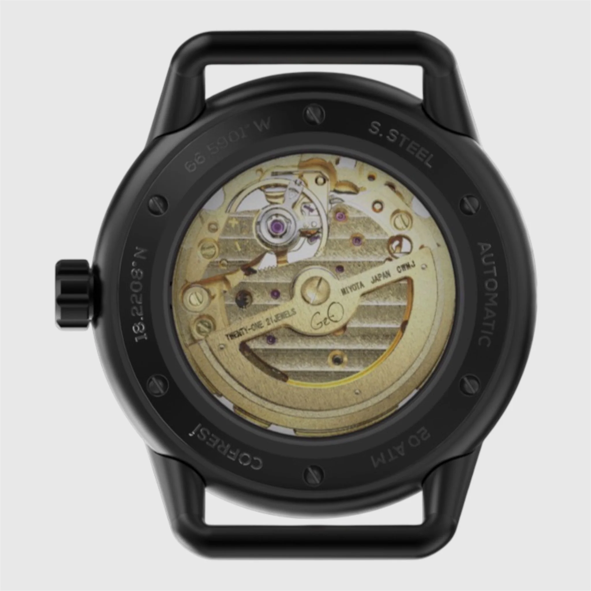 Geo Cofresi Tool Navigator Watch Limited Edition - Full Lumed Dial 41mm thumbnail 3