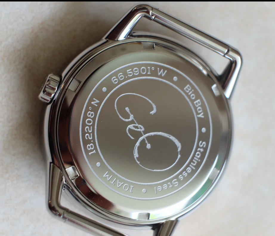 Geo Bio Bay Mother of Pearl Polished Watch thumbnail 2