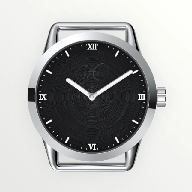 Geo Bio Bay Blacksand Polished Watch