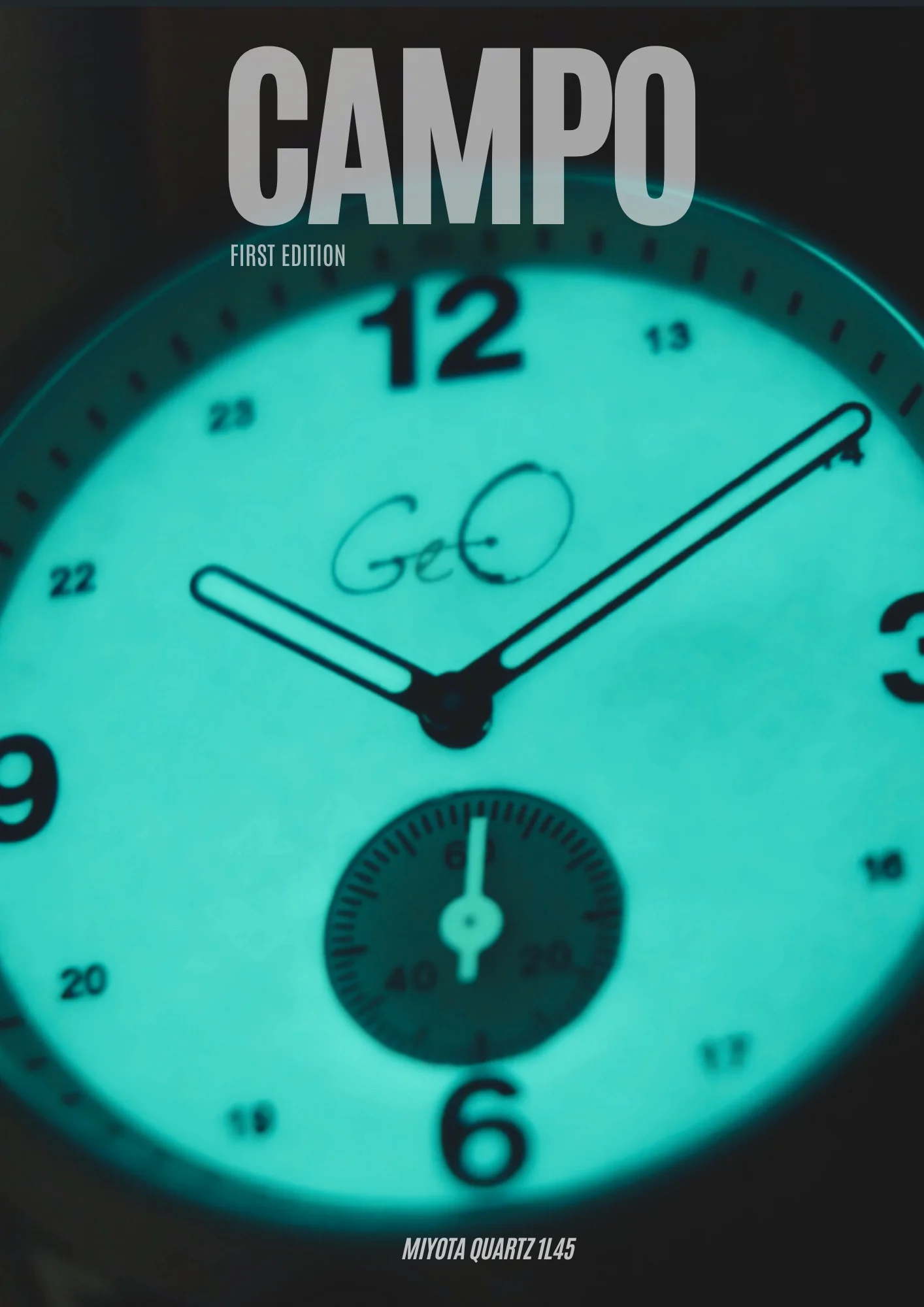 Geo Campo Día Full-Lumed Watch - 39mm - Silver thumbnail 2