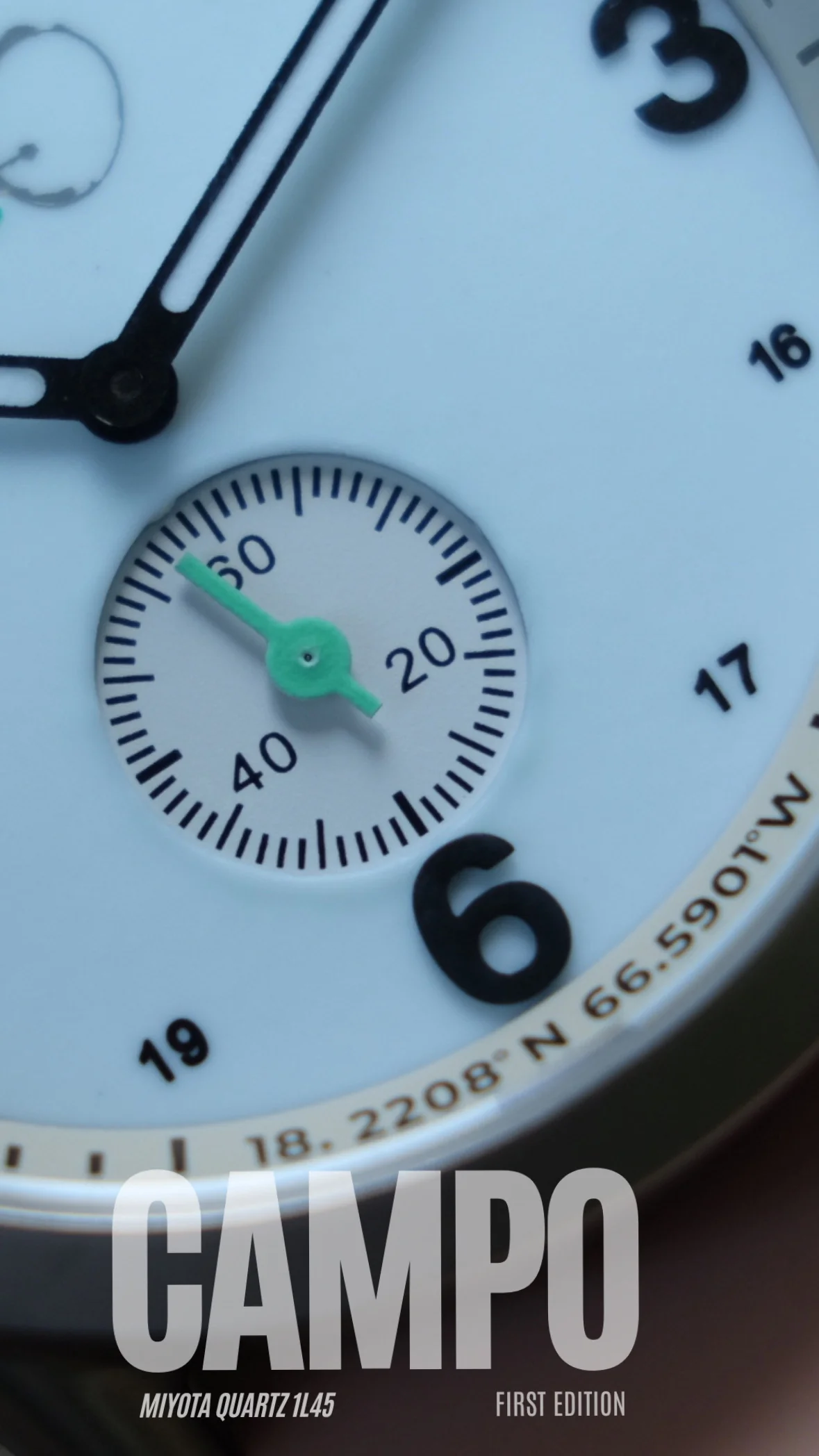Geo Campo Día Full-Lumed Watch - 39mm - Silver thumbnail 4