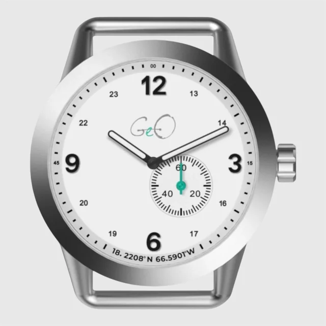 Geo Cofresi Tool Navigator Watch Stainless - Full Lumed Dial 41mm