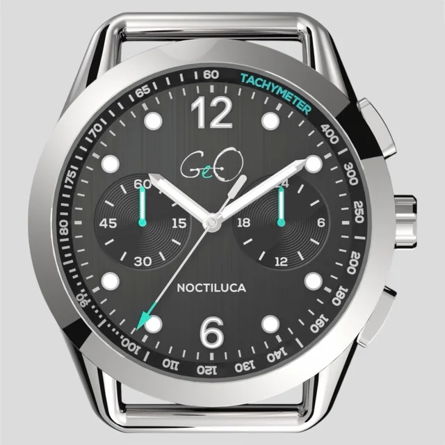 Geo Noctiluca Chronograph BlackSand