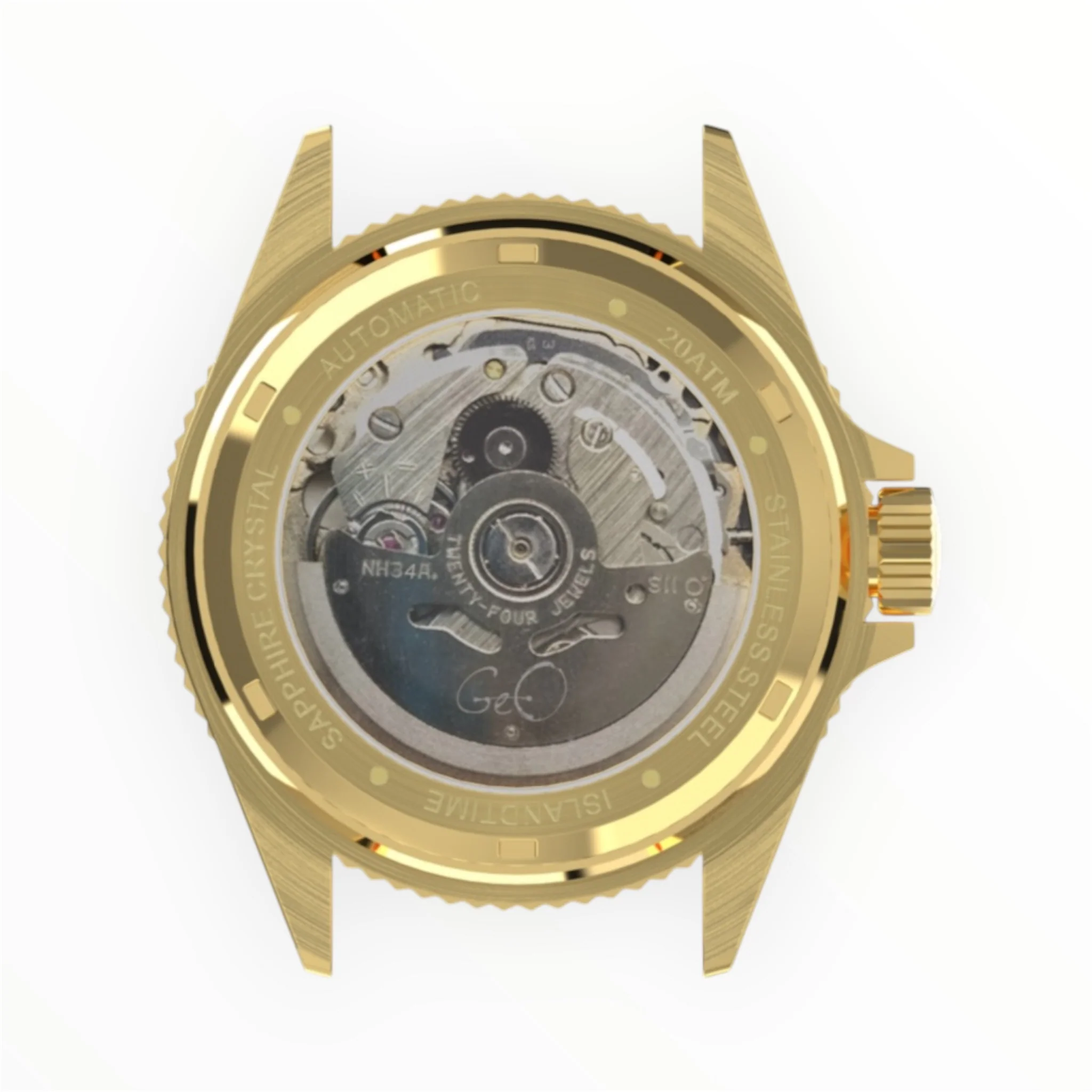 Geo Islandtime Automatic GMT Watch Vol.1 Gold thumbnail 3