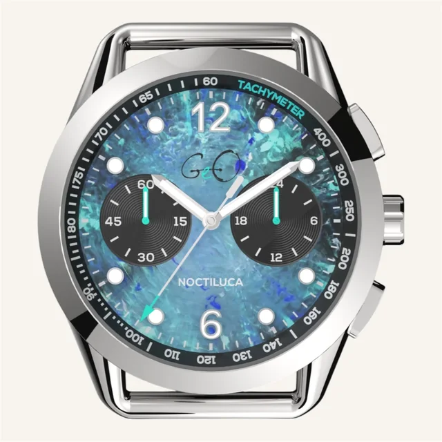 Geo Noctiluca Chronograph Limited Edition - Blue Dial