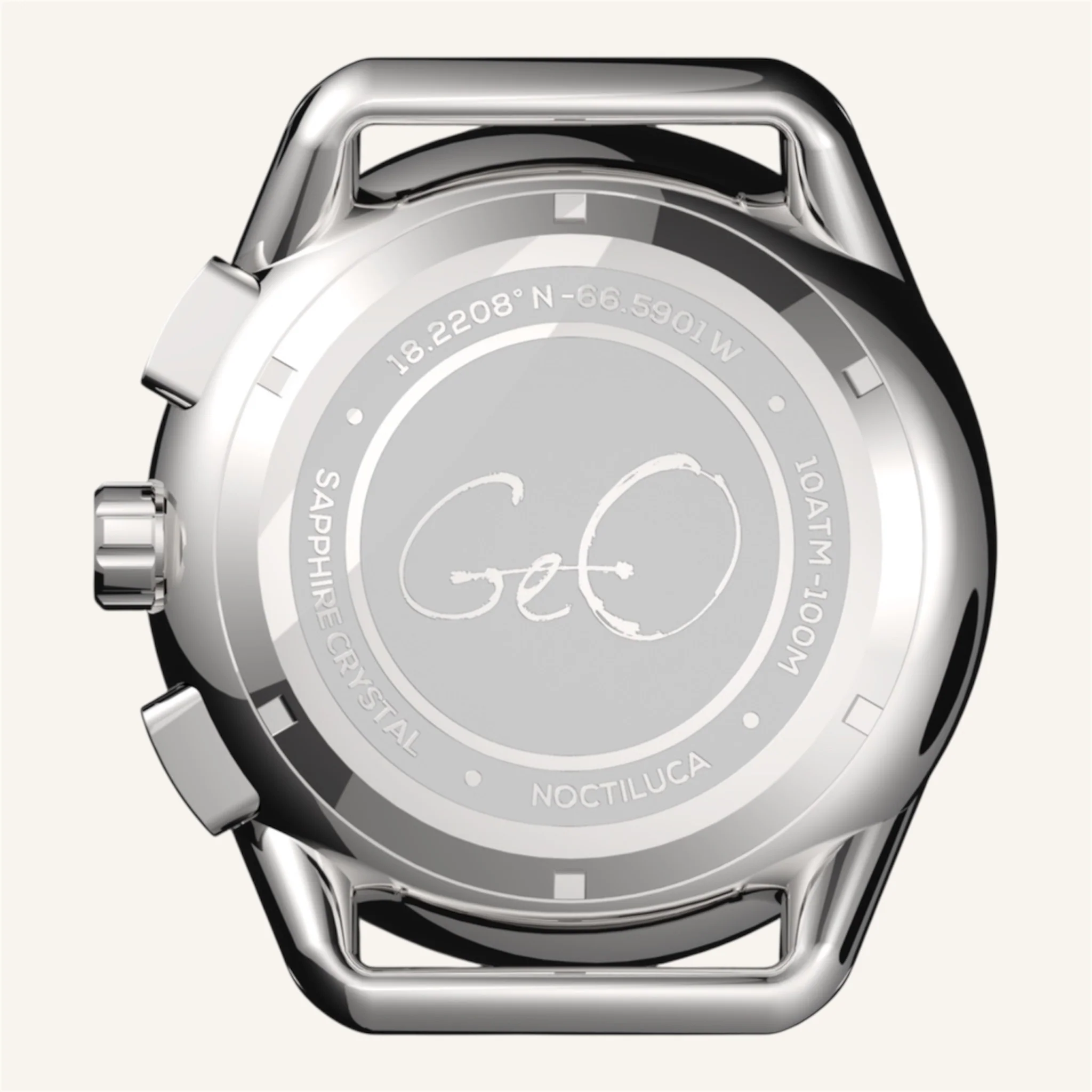 Geo Noctiluca Chronograph Limited Edition - Blue Dial thumbnail 4