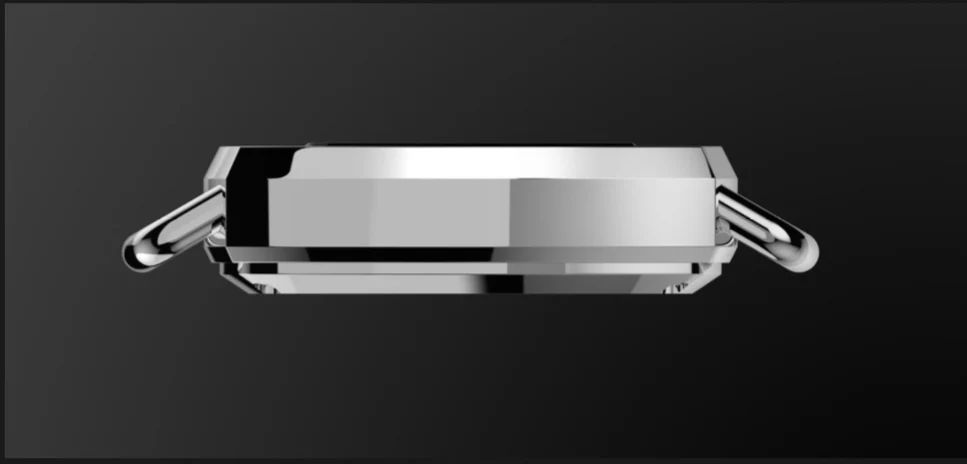 Geo Retro Future LED Digital SS Watch thumbnail 4