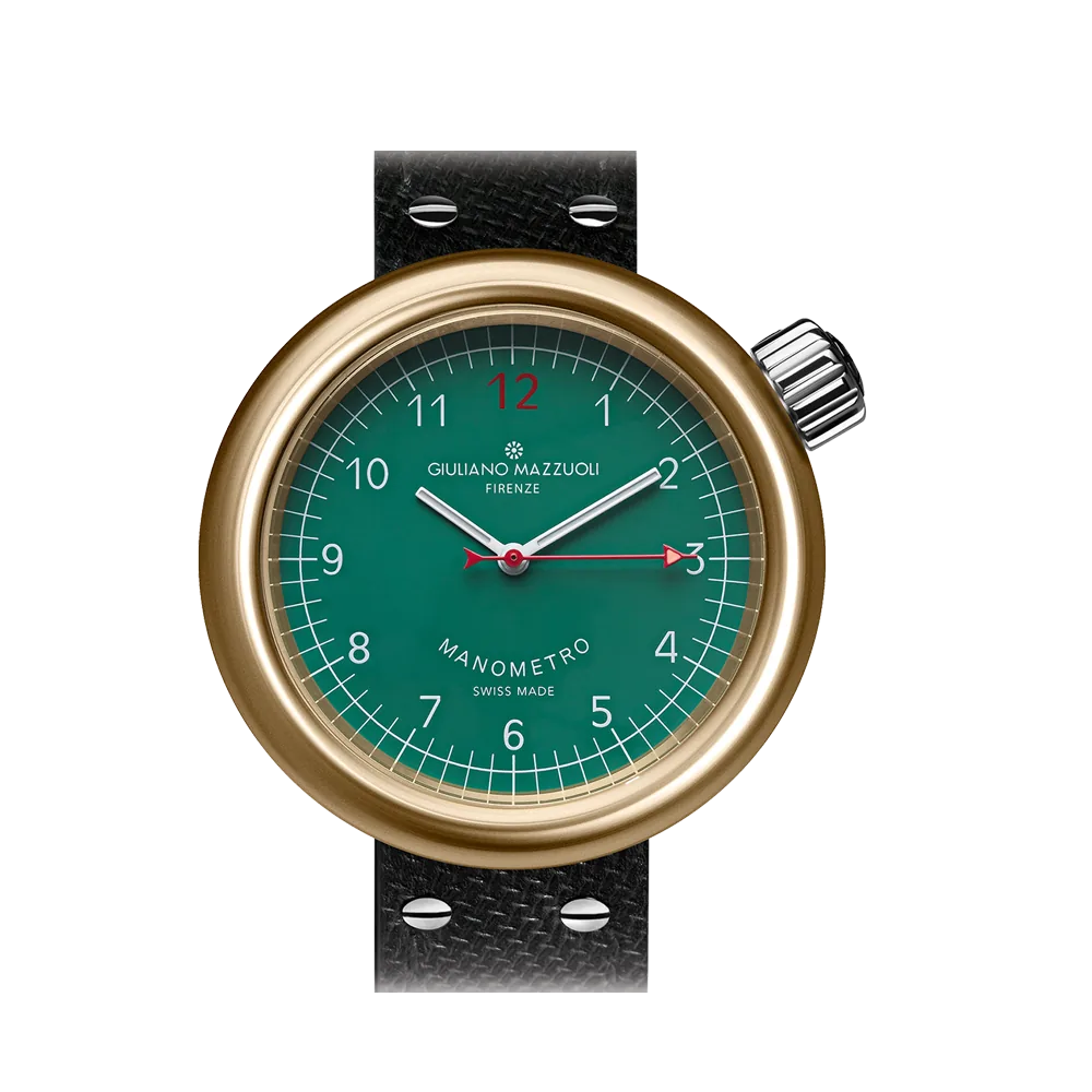 Manometro Bronze Green selected view