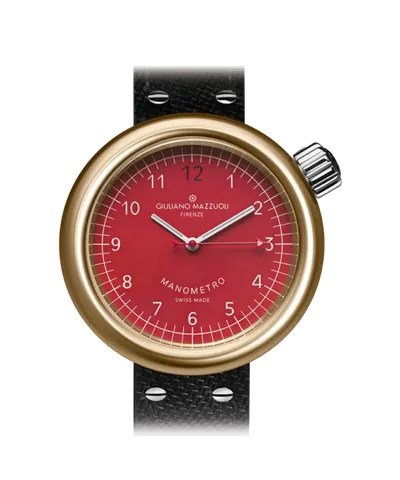 Manometro Bronze Red