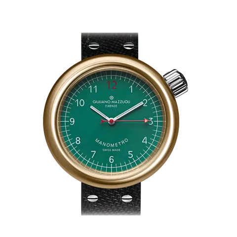 Manometro Bronze Vert