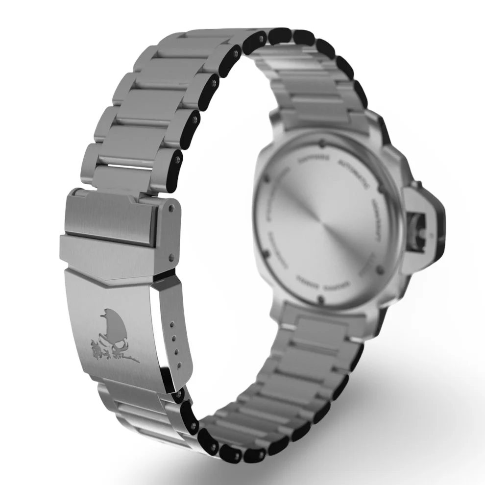 VANGUARD Stainless Steel w/ Date – Luminous Forged Carbon Dial thumbnail 4