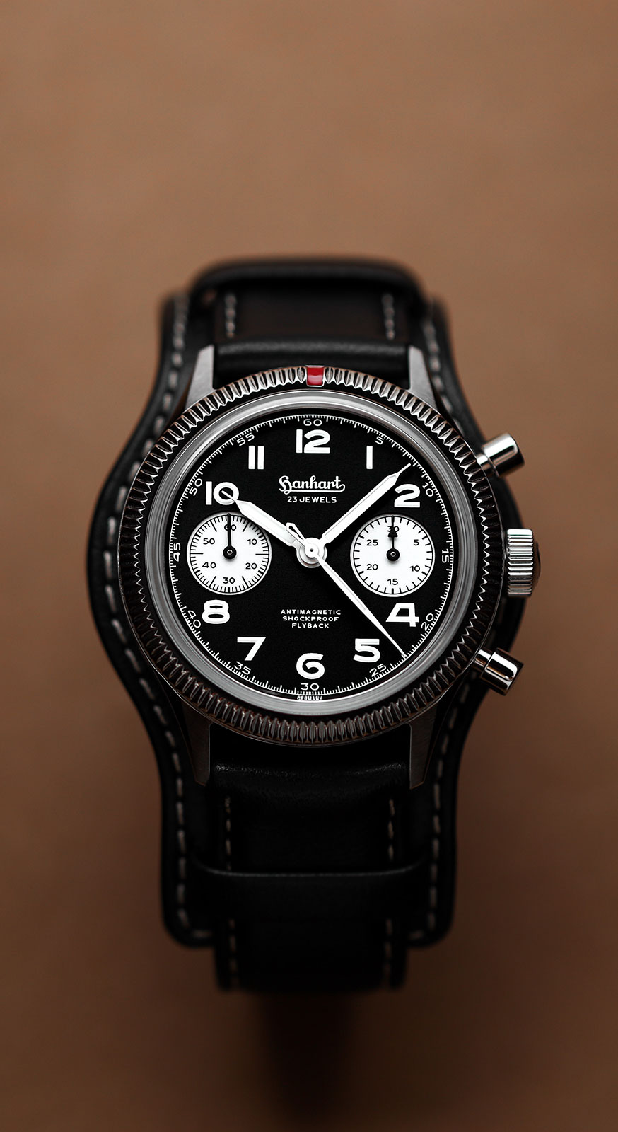 417 ES 1954 Flyback Reverse Panda, 39 mm thumbnail 2