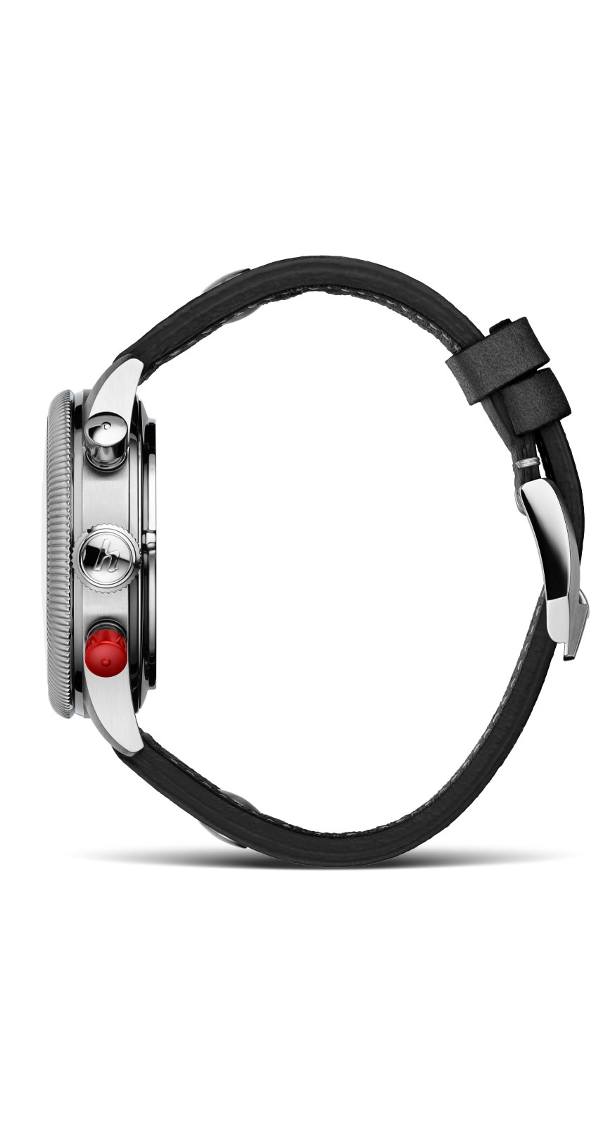 PIONEER TwinDicator, black, fluted bezel, 45 mm thumbnail 2