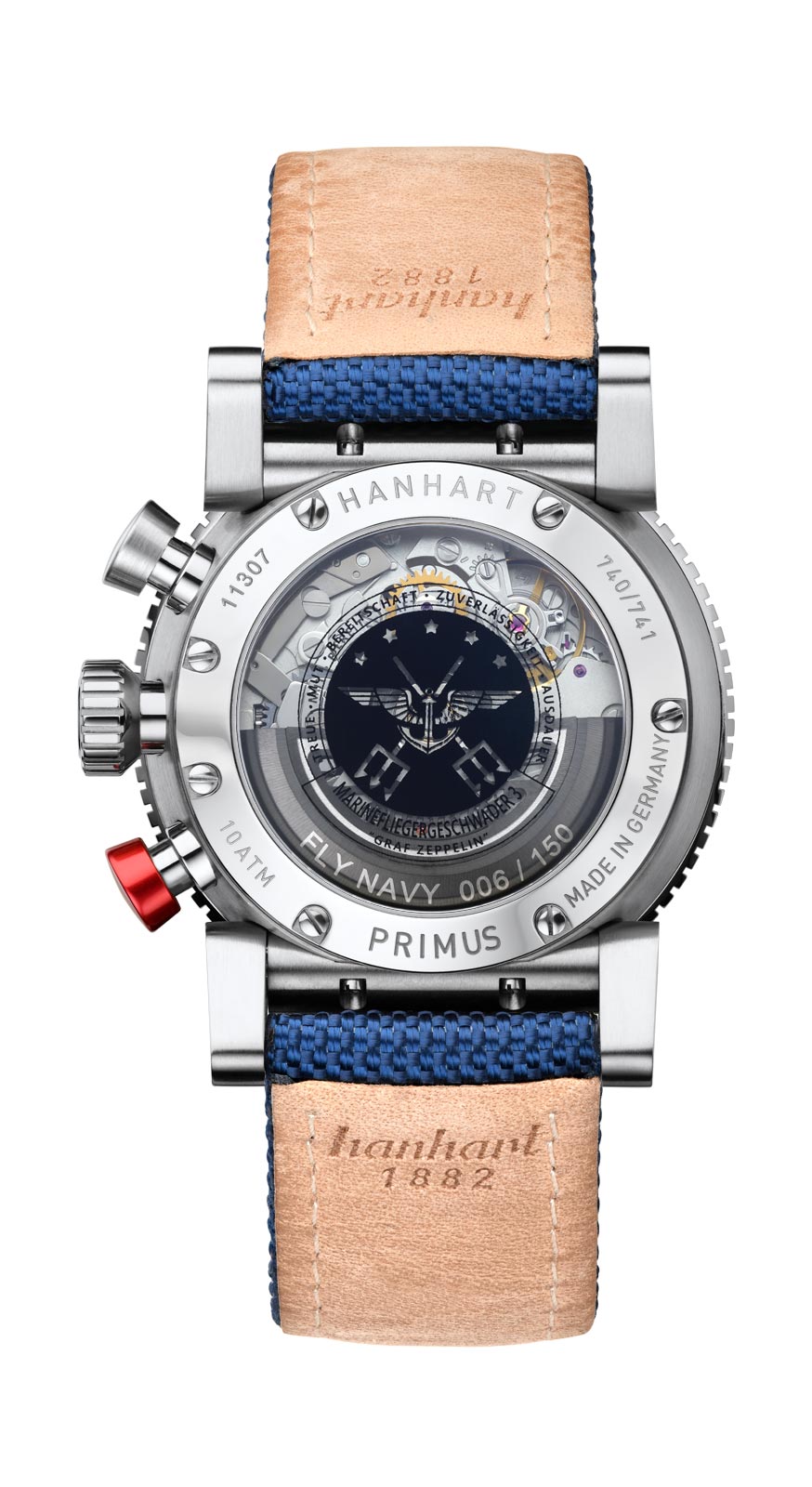 PRIMUS FLY NAVY STEEL MFG5, 44 mm thumbnail 2