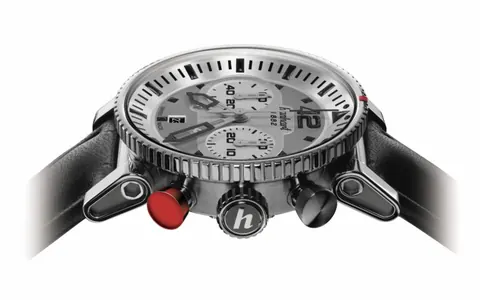 PRIMUS Pilot silver, 44 mm
